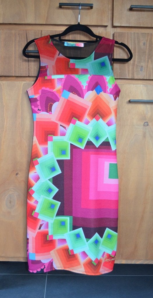 Robe Desigual multicolore taille S, Enlèvement ou Envoi, Taille 36 (S), Desigual, Multicolore