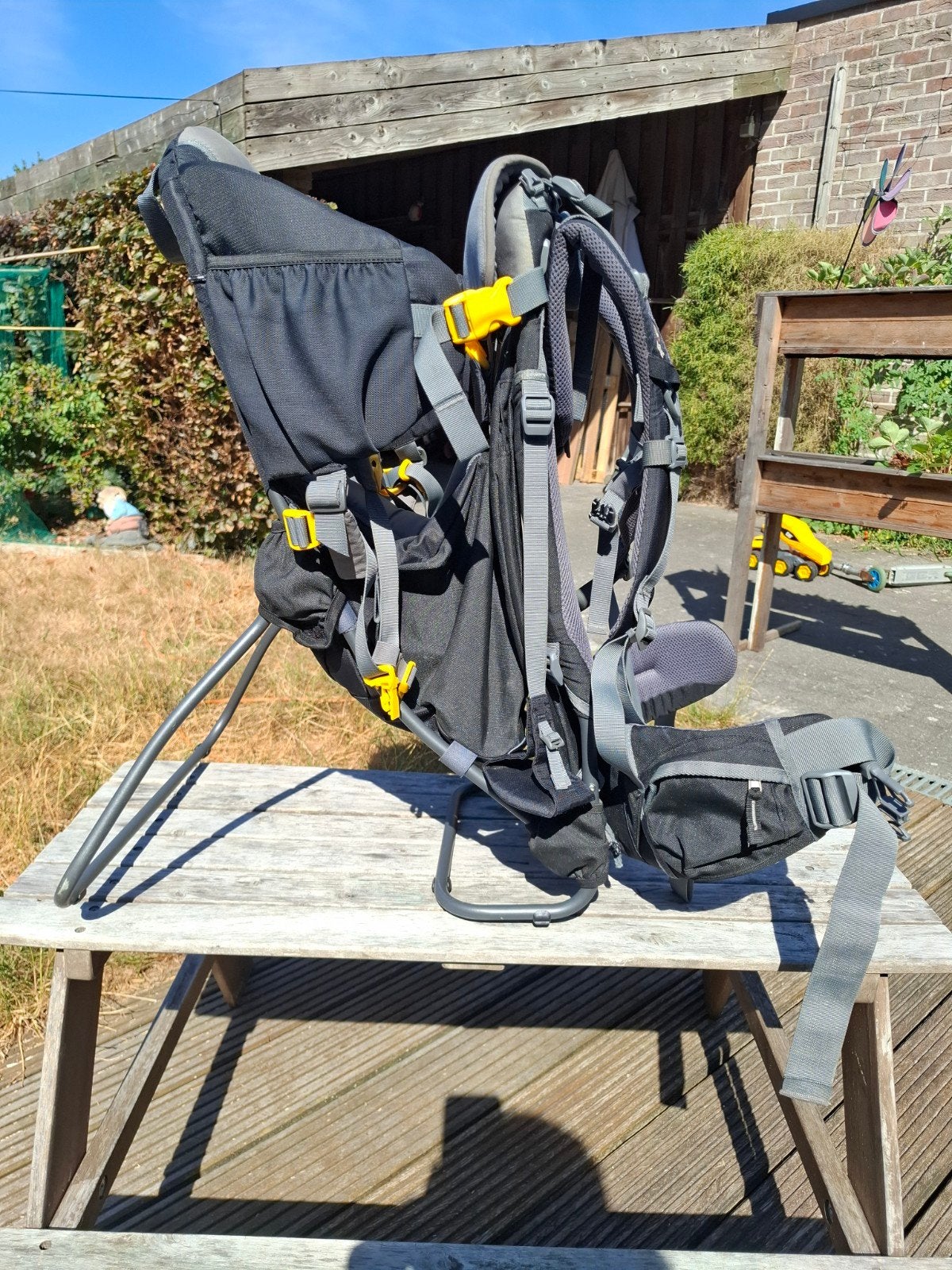 draagrugzak Deuter Kid comfort 1 plus, Enlèvement, Comme neuf, Ombrelle
