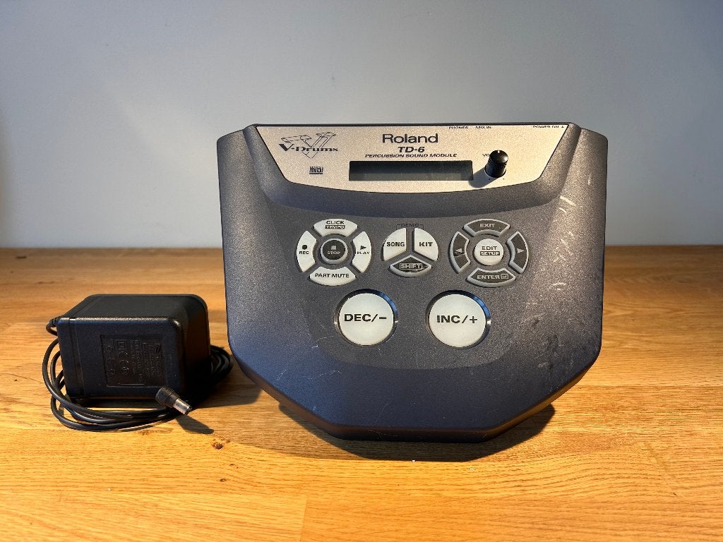 Roland TD-6 drummodule, Muziek en Instrumenten, Drumcomputers, Ophalen of Verzenden, Gebruikt, Roland