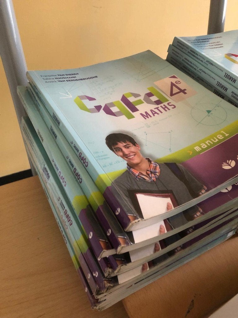 Lot de CQFD Math à donner, Boeken, ASO, Wiskunde A, De boeck, Ophalen