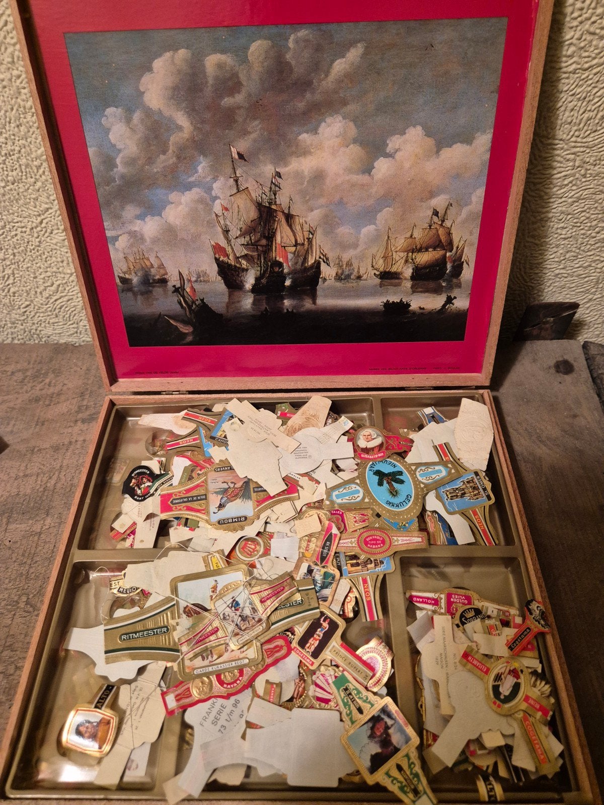 Sigaarbandjes, Antiquités & Art, Art | Autres Art, Enlèvement ou Envoi