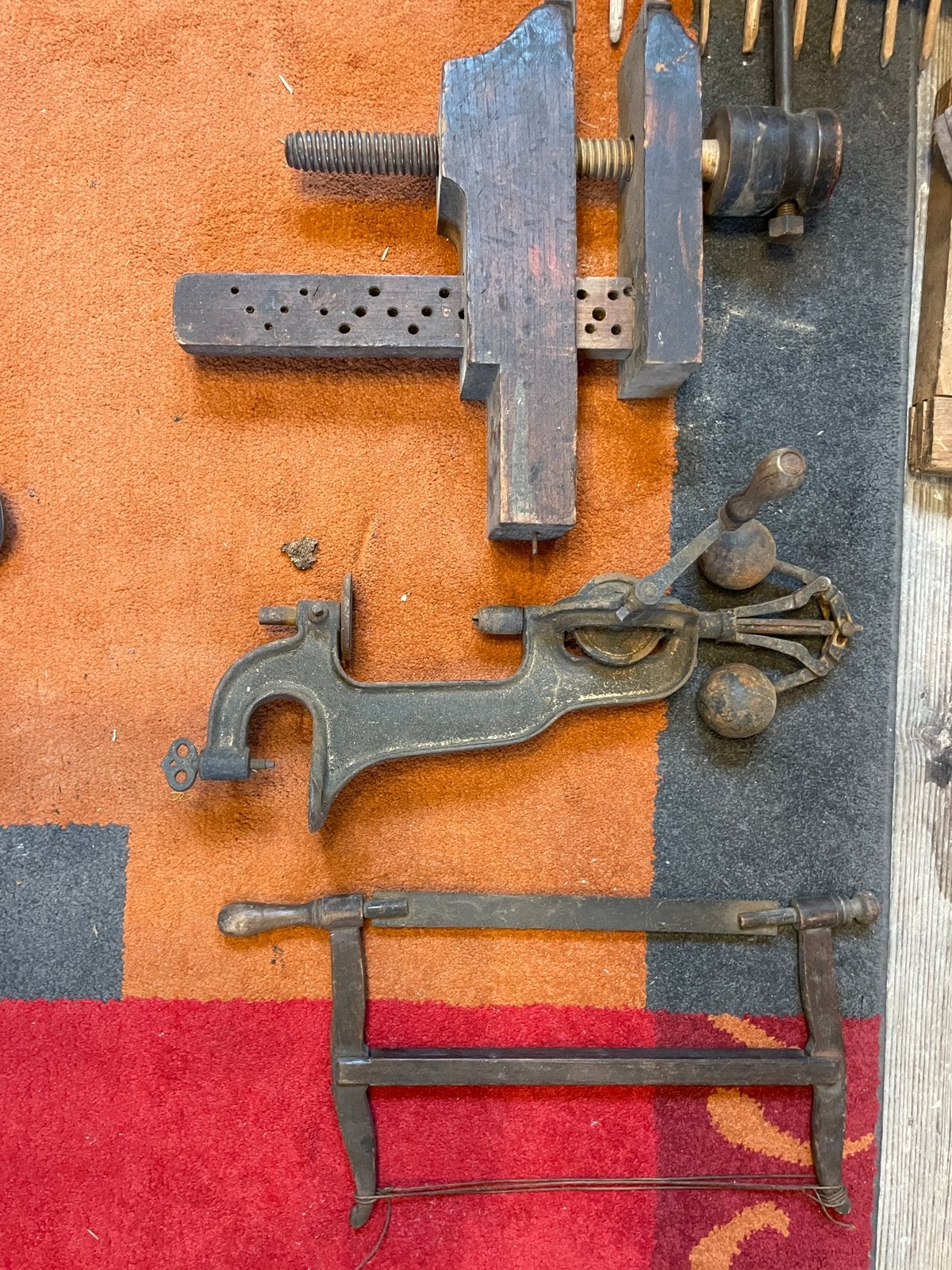 Lot de vieux outils rares., Enlèvement