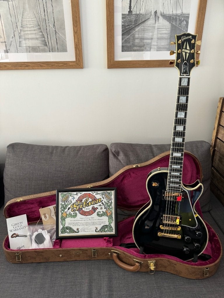 Gibson Jubileum 1957 Les Paul Custom Black Beauty, Muziek en Instrumenten, Ophalen, Nieuw, Solid body, Gibson