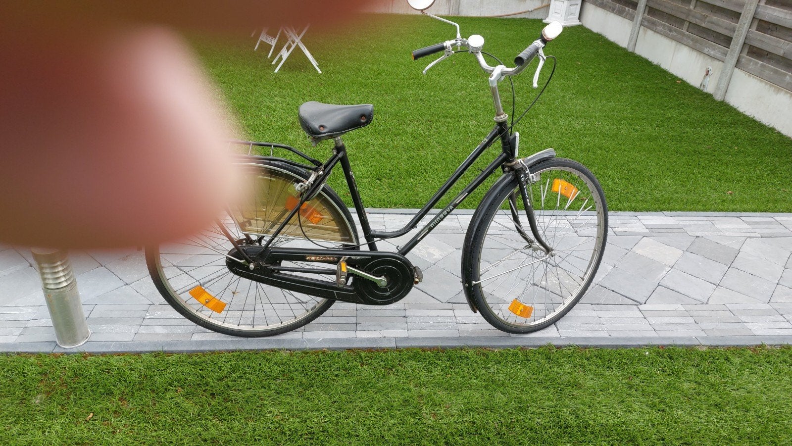 minerva fiets nieuwe banden volledig in orde zwart, Ophalen, Gebruikt, Overige merken
