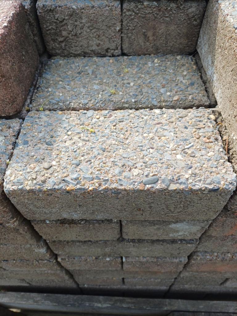 GRATIS: 442 klinkers maat 20x10x6, Béton, Enlèvement, Utilisé, 5 à 10 m²