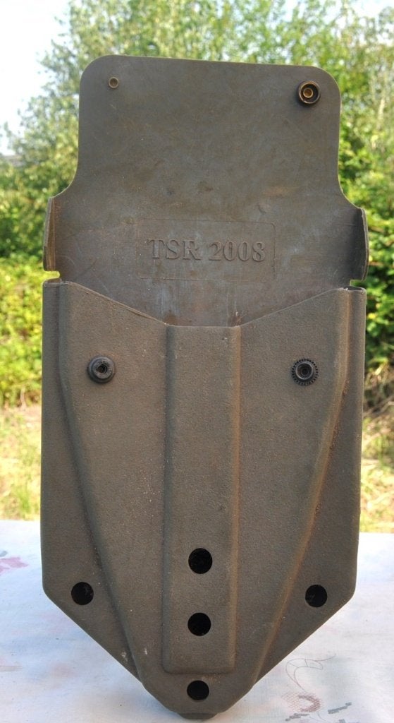 housse plastique caoutchouté pour pelle abl année 2008, Collections, Enlèvement ou Envoi, Armée de terre, Autres types
