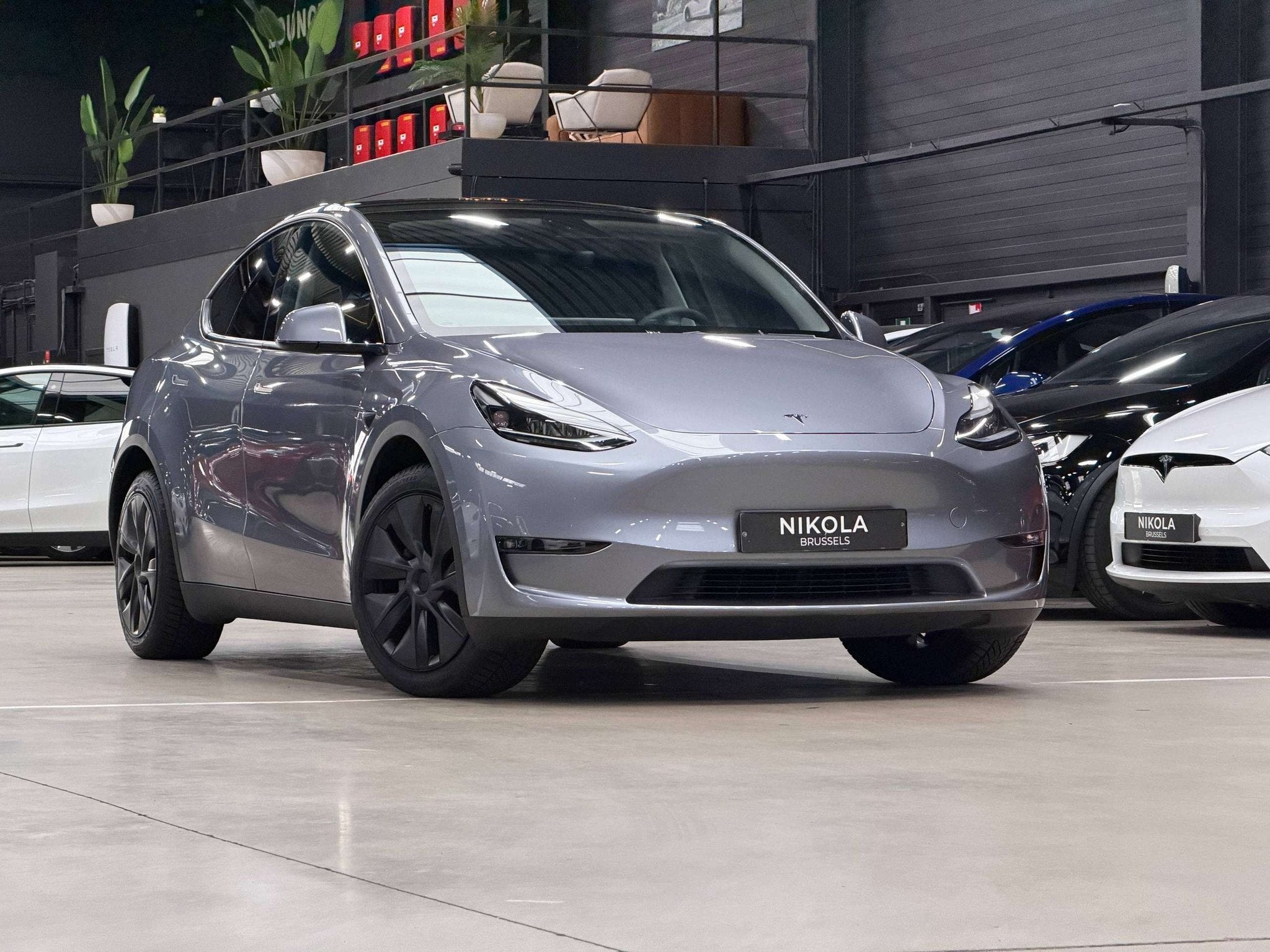Tesla Model Y LONG RANGE - ALL WHEEL DRIVE - AUTOPILOT - HAR, Zwart, Adaptive Cruise Control, 5 zetels, SUV of Terreinwagen