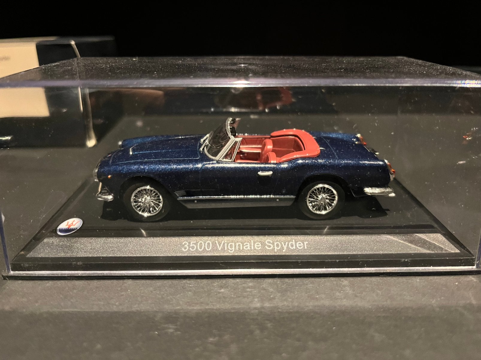 Maserati 3500 vignale spider, Ophalen