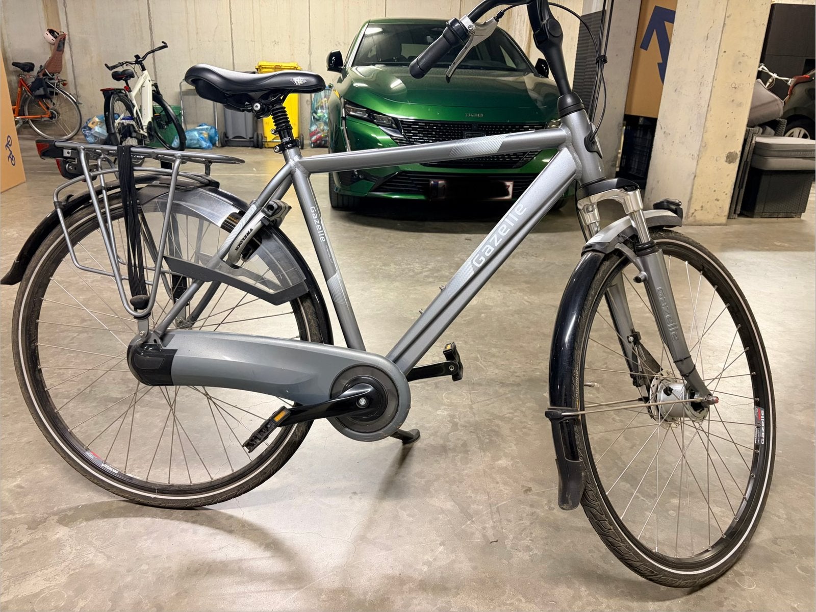 Gazelle orange C7+, Ophalen, Versnellingen, Zo goed als nieuw, Gazelle