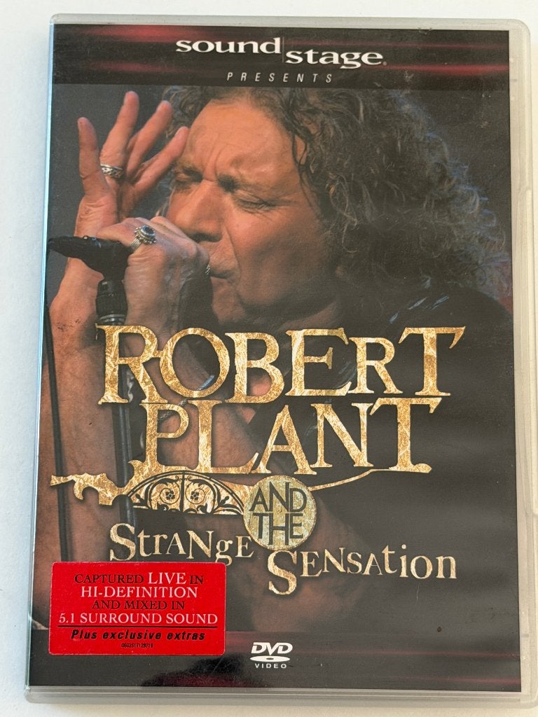 Robert Plant And The Strange Sensation - Live (DVD), Alle leeftijden, Ophalen of Verzenden, Gebruikt, Muziek en Concerten