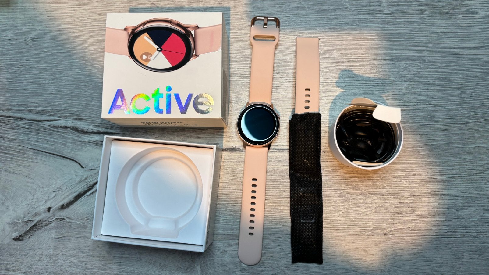 Samsung Galaxy Watch Active - rose gold - 40mm, Étanche, Enlèvement ou Envoi, Rose, Niveau de stress