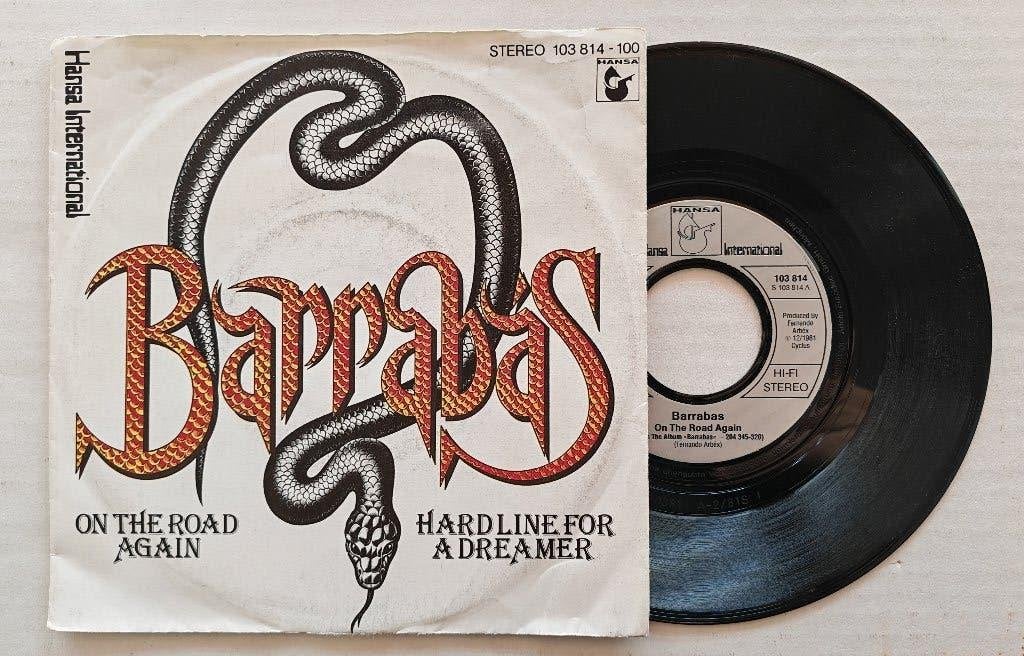 BARRABAS - On the road again (45t), Enlèvement ou Envoi, Comme neuf, 7 inch, Pop