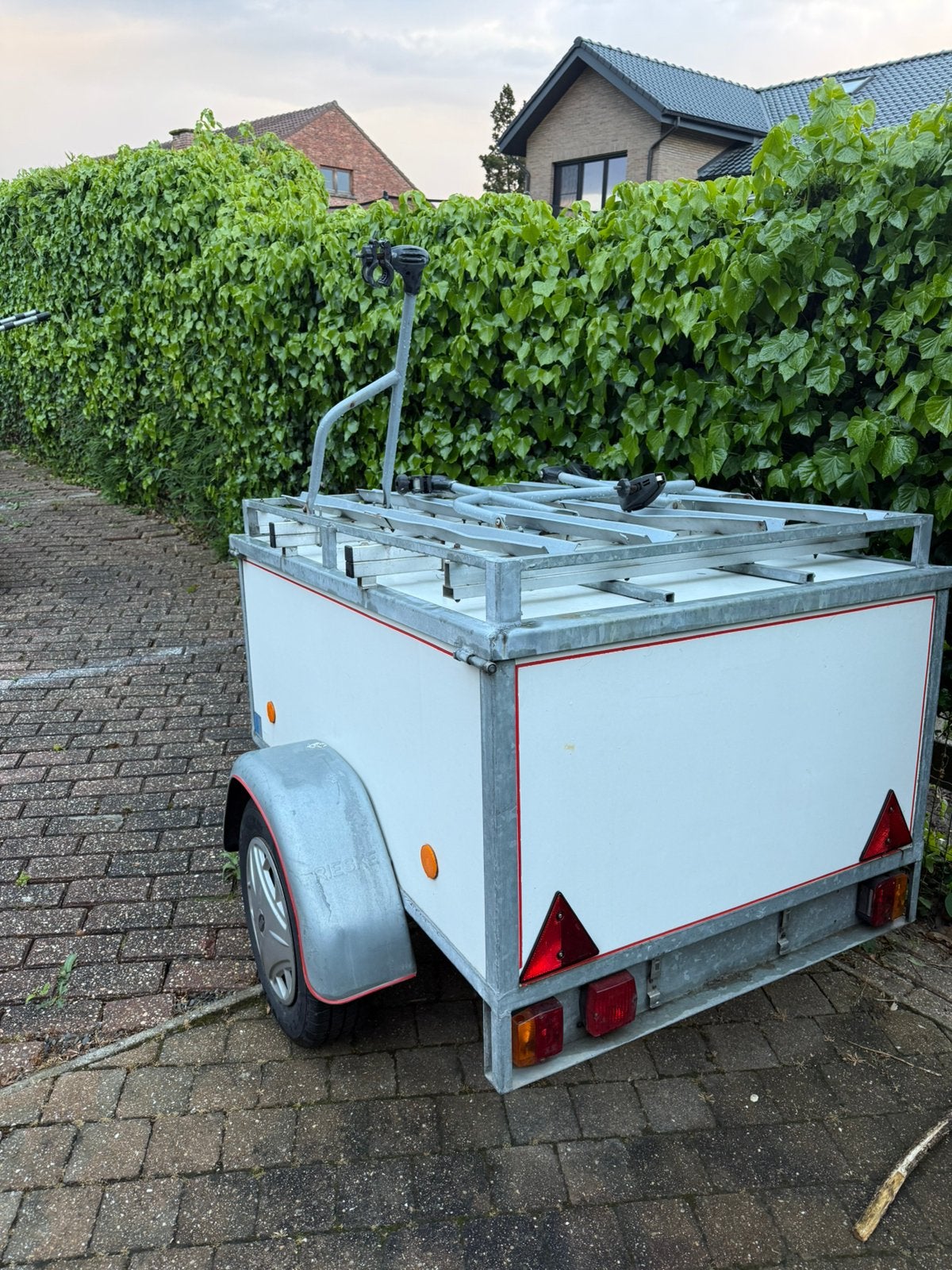 Aanhangwagen met 4 fietsplaatsen, Auto diversen, Aanhangers en Bagagewagens, Ophalen, Zo goed als nieuw