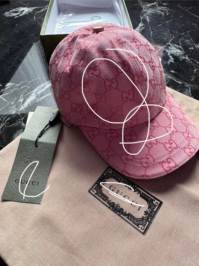 Gucci pet, Kleding | Dames, Hoeden en Petten, Ophalen of Verzenden, Zo goed als nieuw, Pet