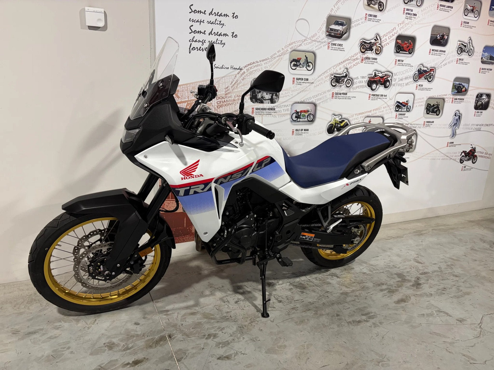 Honda XL 750 Transalp in nieuwstaat, Motos, 750 cm³, Entreprise, Occasion, Plus de 35 kW