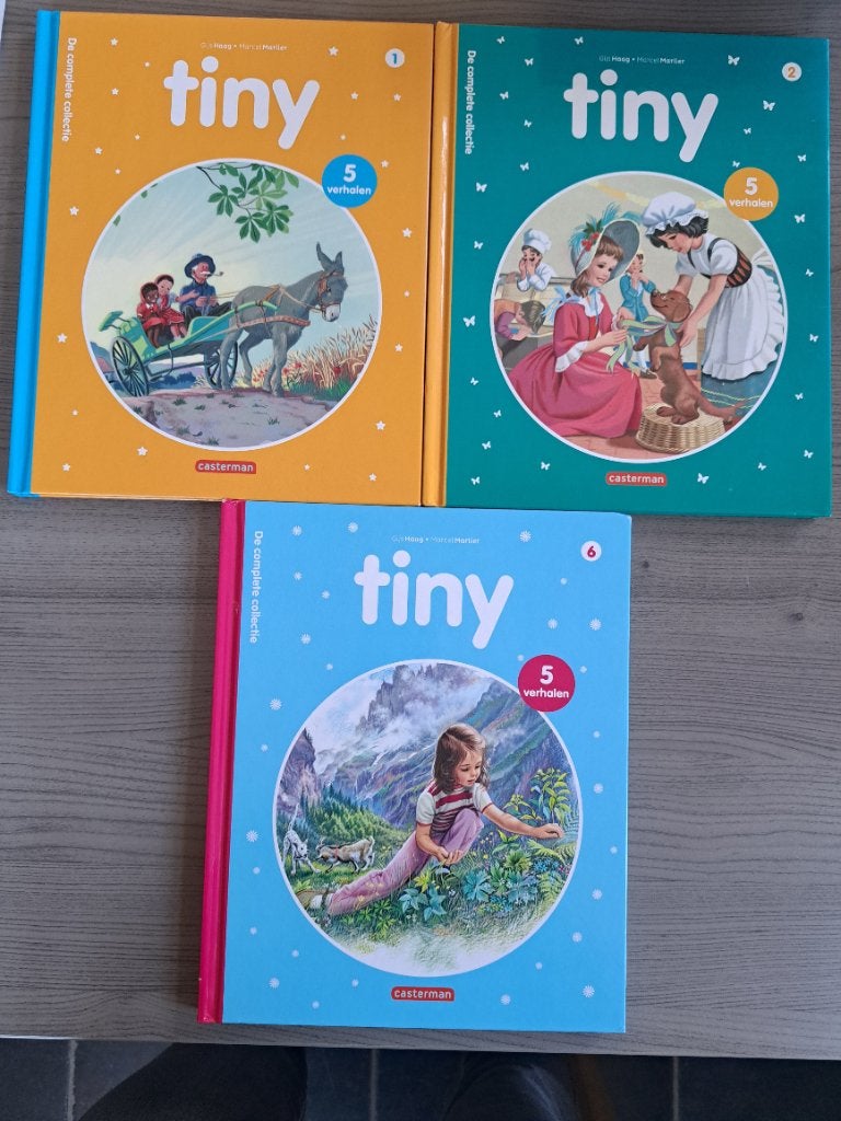 Kinderboeken Tiny (15 verhalen) - Casterman, Ophalen of Verzenden