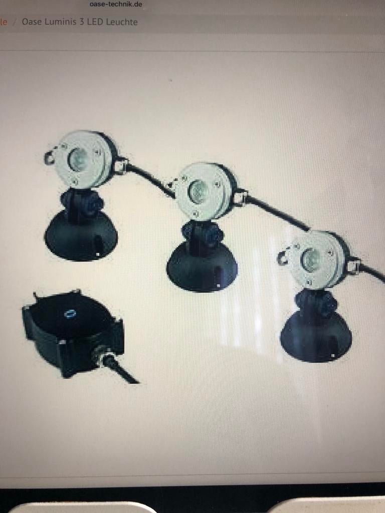 Led onderwater lampjes compleet met trafo, Tuin en Terras, Ophalen, Zo goed als nieuw