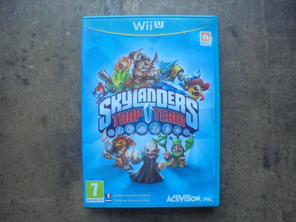 Skylanders Trap Team voor Wii U (zie foto's), Games en Spelcomputers, Games | Nintendo Wii U, Avontuur en Actie, Gebruikt, 2 spelers