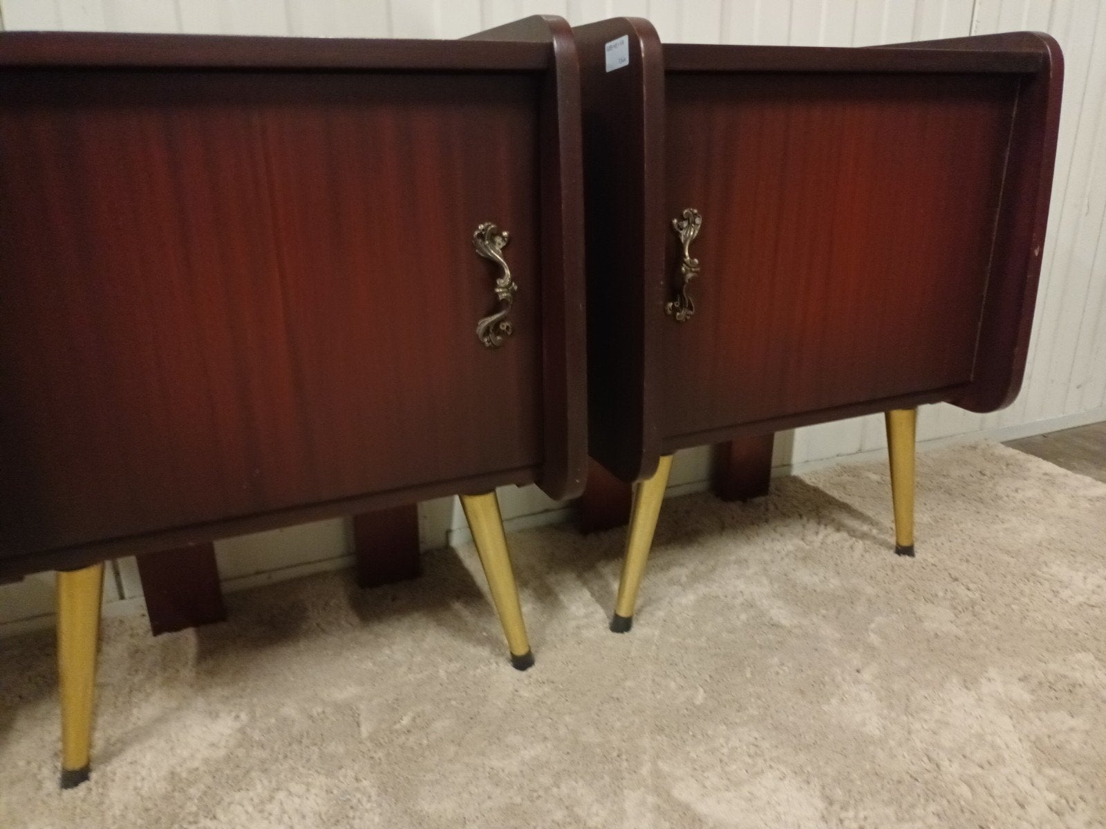 Set vintage nachtkastjes, Ophalen, ###, ##€, ##€