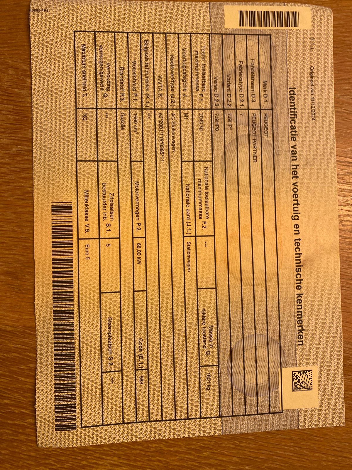 Peugeot partner zwart, Auto's, Euro 5, Zwart, 5 deurs, Particulier