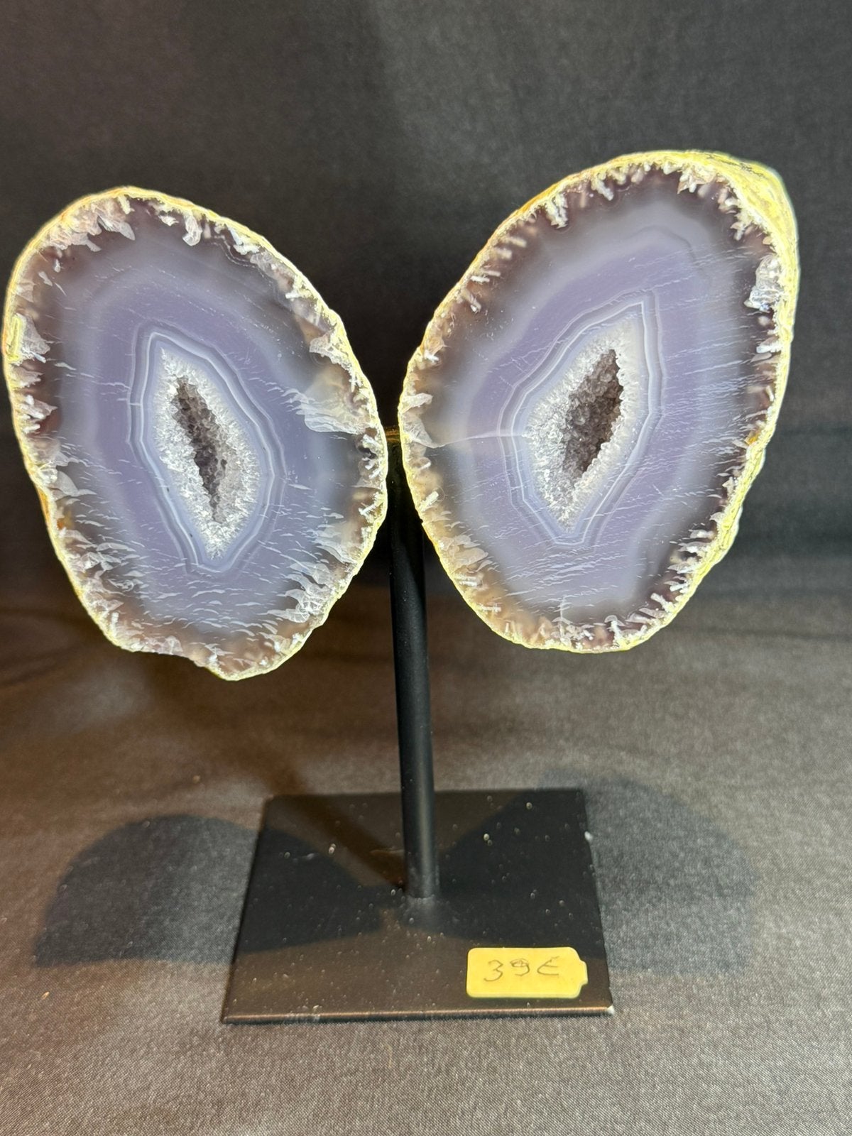 Natuurlijke agaatvlinder op standaard – 14,5 cm, Ophalen of Verzenden, Mineraal