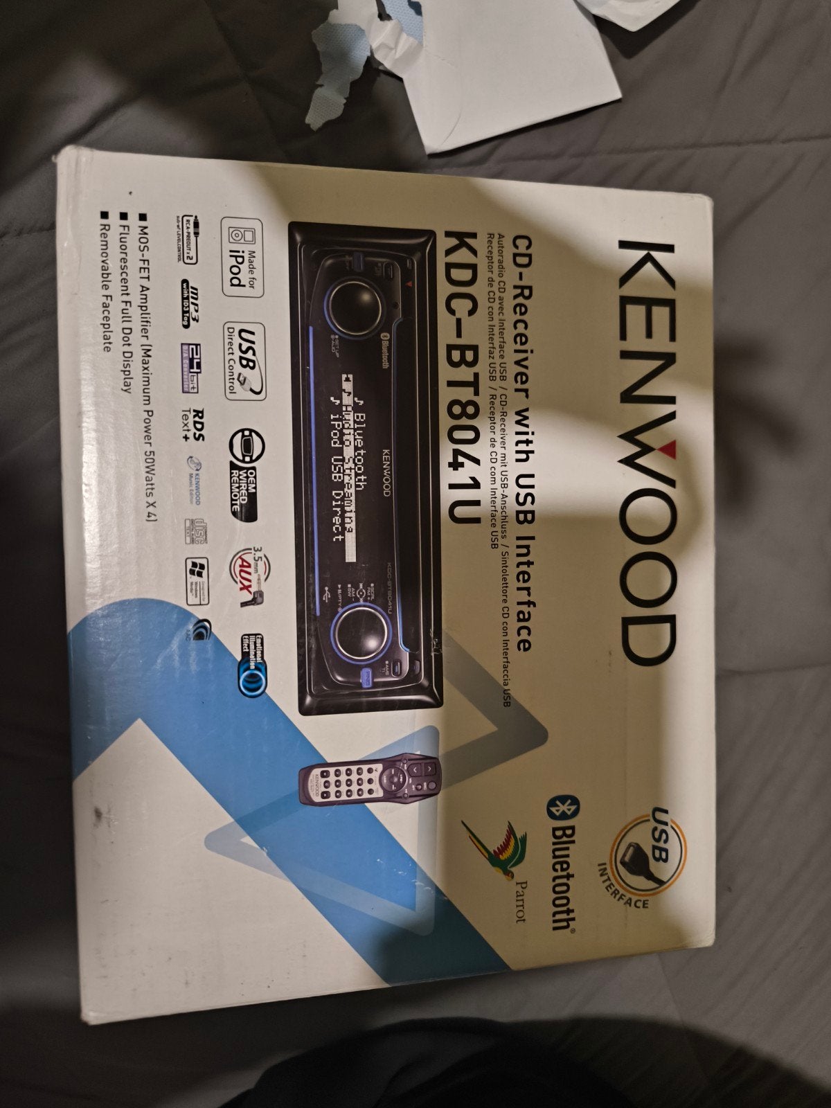 Radio MP3 cd bluetooth, Enlèvement
