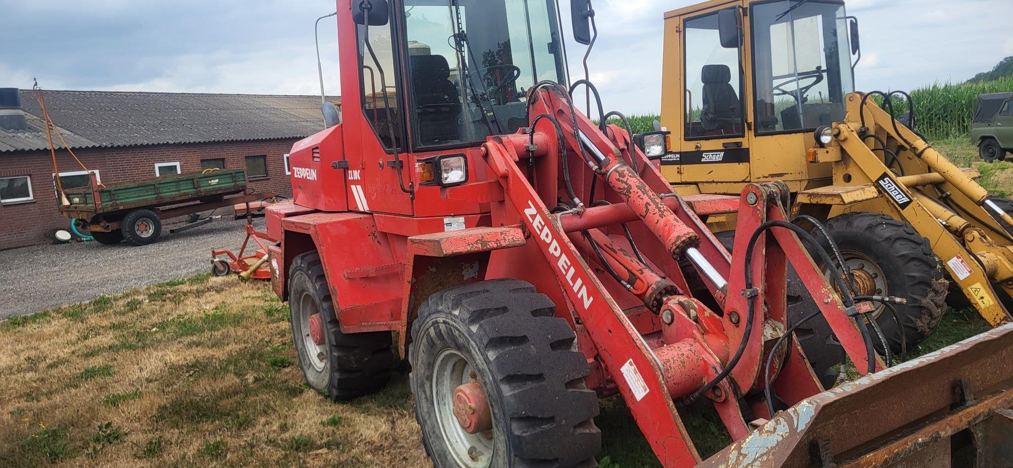 wiellader schaef zeppelin zl10 (bj 1996), Zakelijke goederen, Machines en Bouw | Kranen en Graafmachines, Wiellader of Shovel