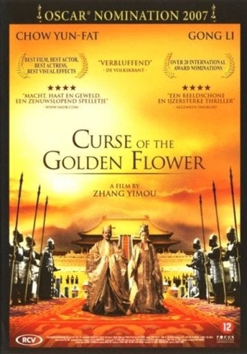 Curse of the Golden Flower (2006) Dvd, Nederlands, Vanaf 12 jaar, Gebruikt, Engels