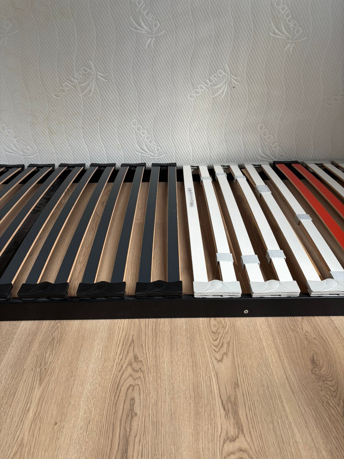 Lattenbodem met matras 2mx0,9m, Huis en Inrichting, Ophalen, Gebruikt, 90 cm, Eenpersoons