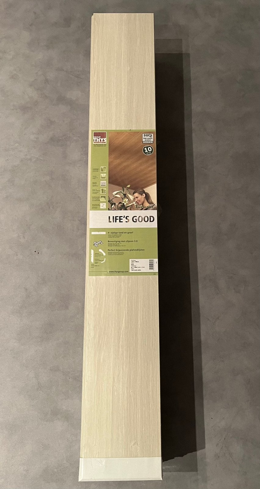 Wand / Plafondpanelen Thys ( 3 x 1,96m2 ), Doe-het-zelf en Bouw, Ophalen, Nieuw, Plank