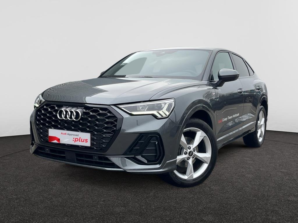 Audi Q3 Sportback Q3 Sportback 35 TFSI Prestige Edition S tr, Auto's, Audi, Automaat, 160 g/km, Zilver of Grijs, https://public.car-pass.be/vhr/a28fd962-b17a-4603-b31b-aff37891dc93