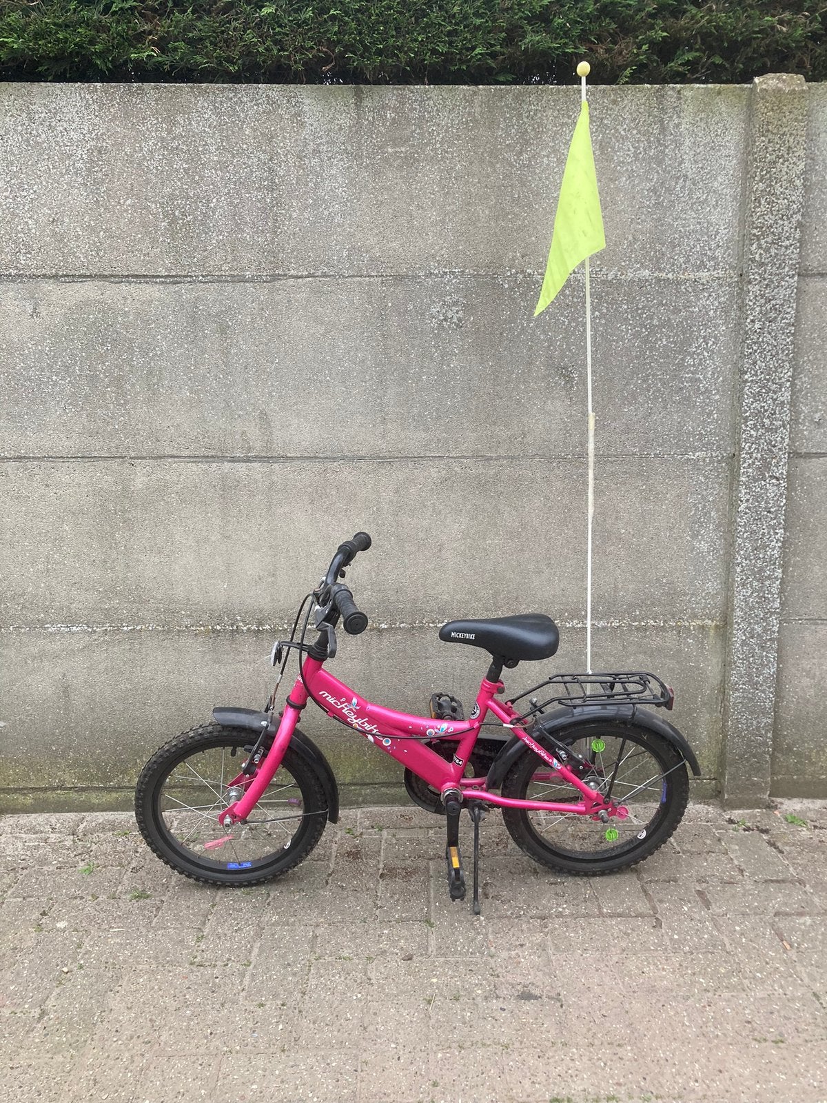 Vélo rose pour enfants, Vélos & Vélomoteurs, Enlèvement, Comme neuf, Frein sur jante