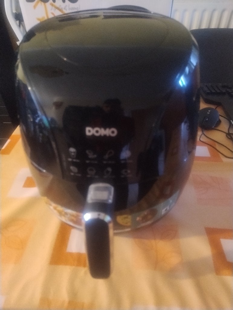 Domo digitale airfryer 5 liter, Ophalen, Gebruikt, Airfryer XL, 1500 gram of meer
