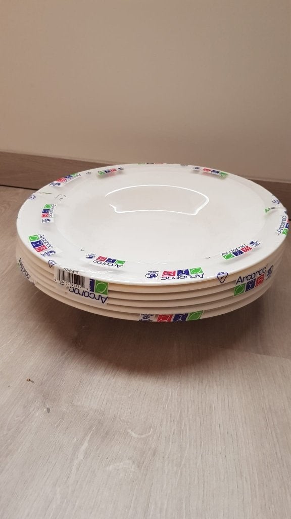 6 x spaghetti borden. Nieuw verpakt. Af te halen., Huis en Inrichting, Ophalen, Nieuw, Bord(en)
