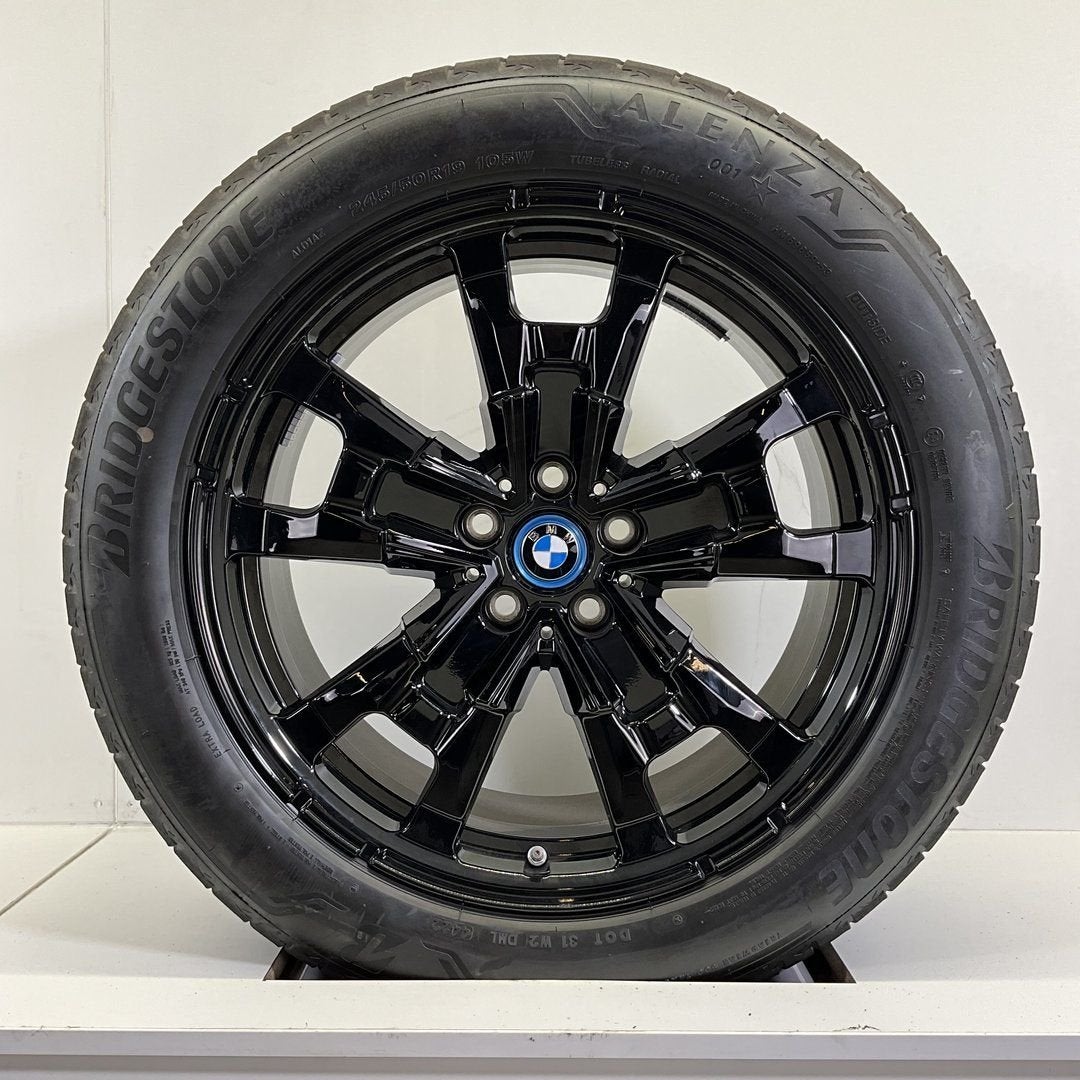 BMW IX3 G08 SET VELGEN + ZOMERBANDEN 19 INCH ORIG. 842, Pneus et Jantes, 245 mm, Véhicule de tourisme, Pneus été