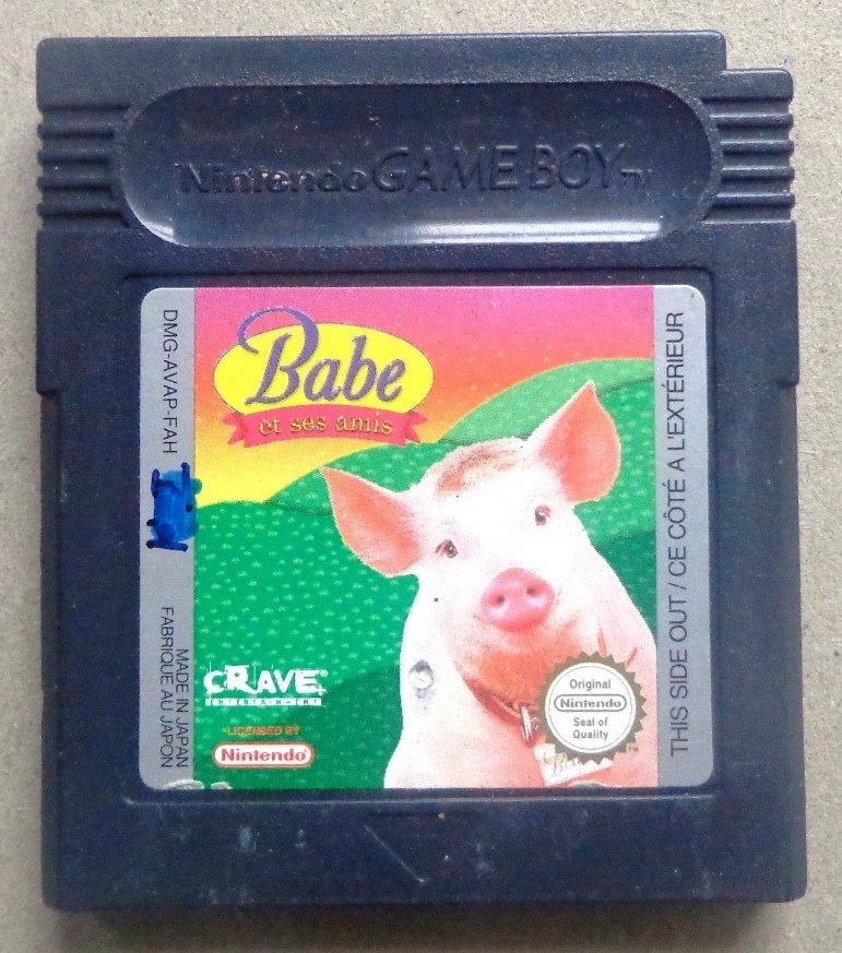 Babe voor de Gameboy Color en Advance, Games en Spelcomputers, Games | Nintendo Game Boy, Ophalen of Verzenden, Gebruikt