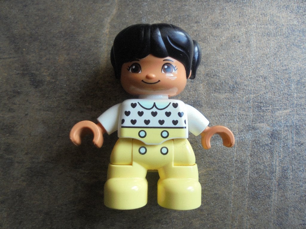 Lego Duplo Figures New Model Child Girl (zie foto's) 2, Enlèvement ou Envoi, Utilisé, Briques en vrac, Duplo