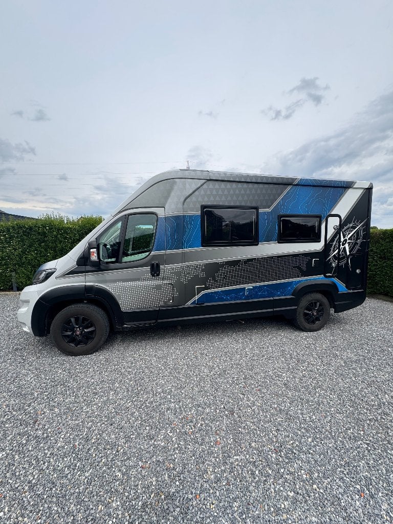 Chausson X550 uniek exemplaar, Caravans en Kamperen, Mobilhomes, Particulier, tot en met 4, Half-integraal, Chausson, Fiat, 5 tot 6 meter