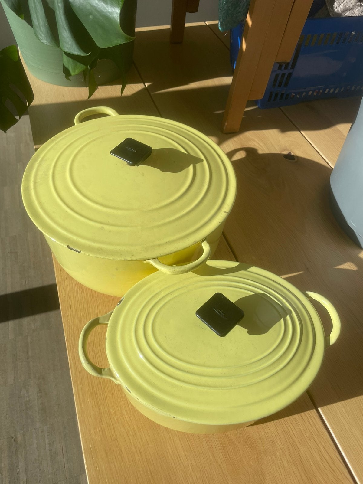 Vintage Le Creuset potten, Computers en Software, Ophalen of Verzenden, Zo goed als nieuw