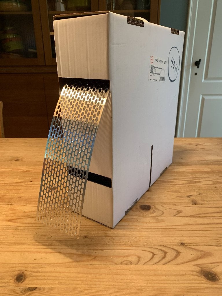 Aluminium ventilatie profiel (plooibaar) - 40 m, Doe-het-zelf en Bouw, Ophalen, Overige typen, Nieuw, Metaal
