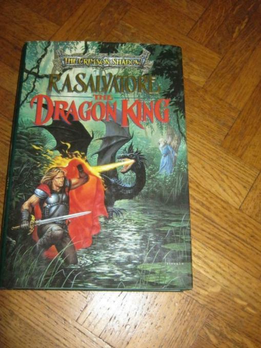 R.A. Salvatore: The dragon king - Engels -, Ophalen of Verzenden, Gelezen