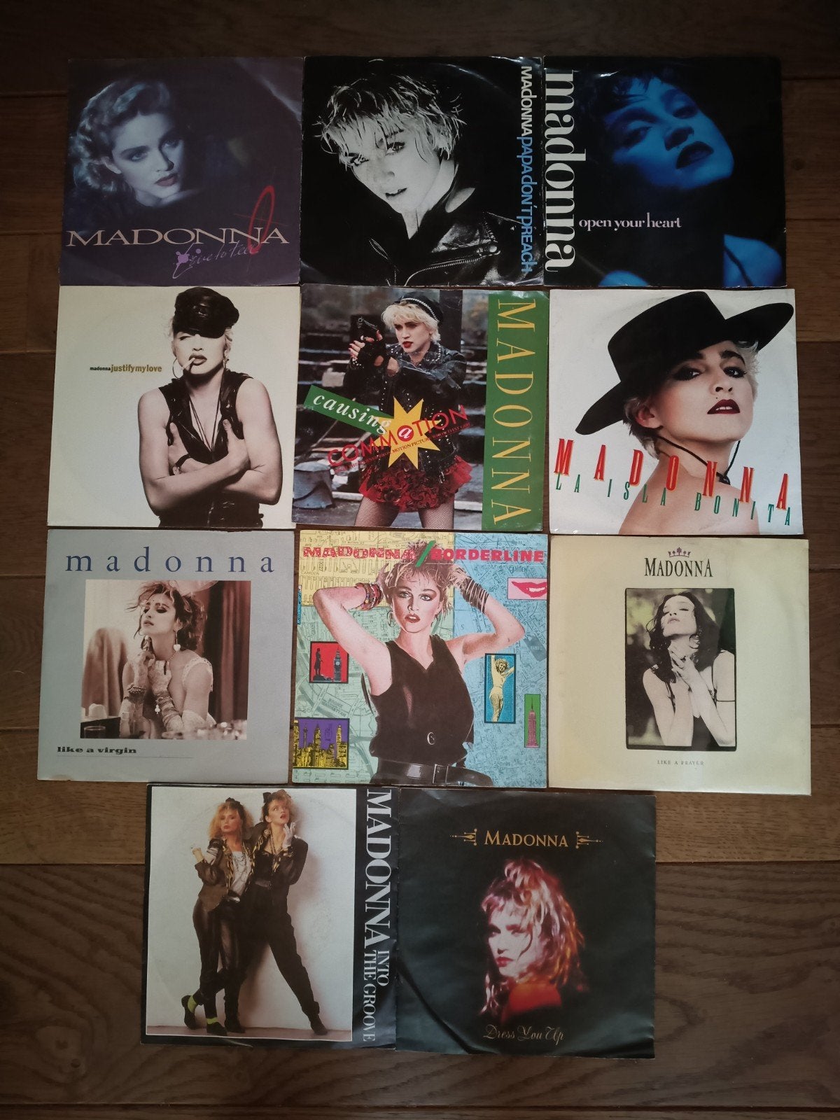 Lot de singles en vinyle/45t Madonna, Enlèvement ou Envoi, 7 inch, Utilisé, Dance et House