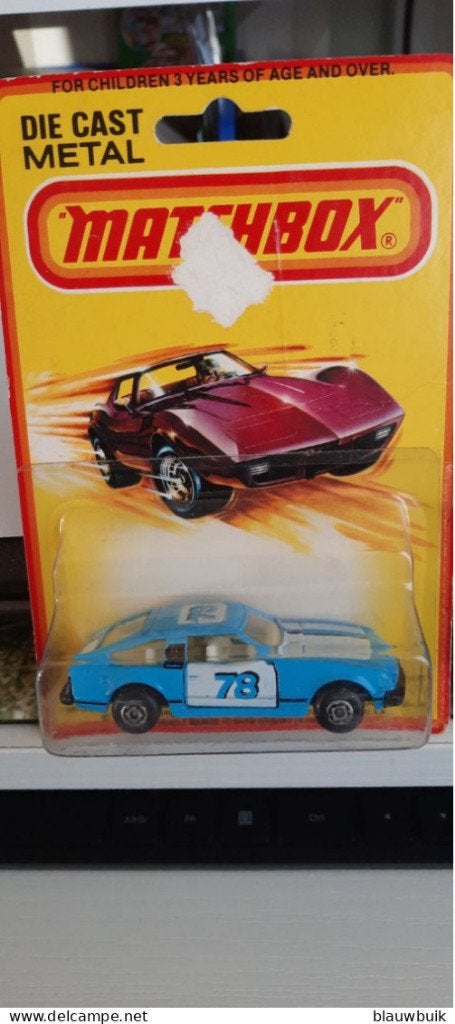 Boîte d'allumettes 25g Toyota Celica GT sous blister, Enlèvement ou Envoi, Comme neuf, Voiture