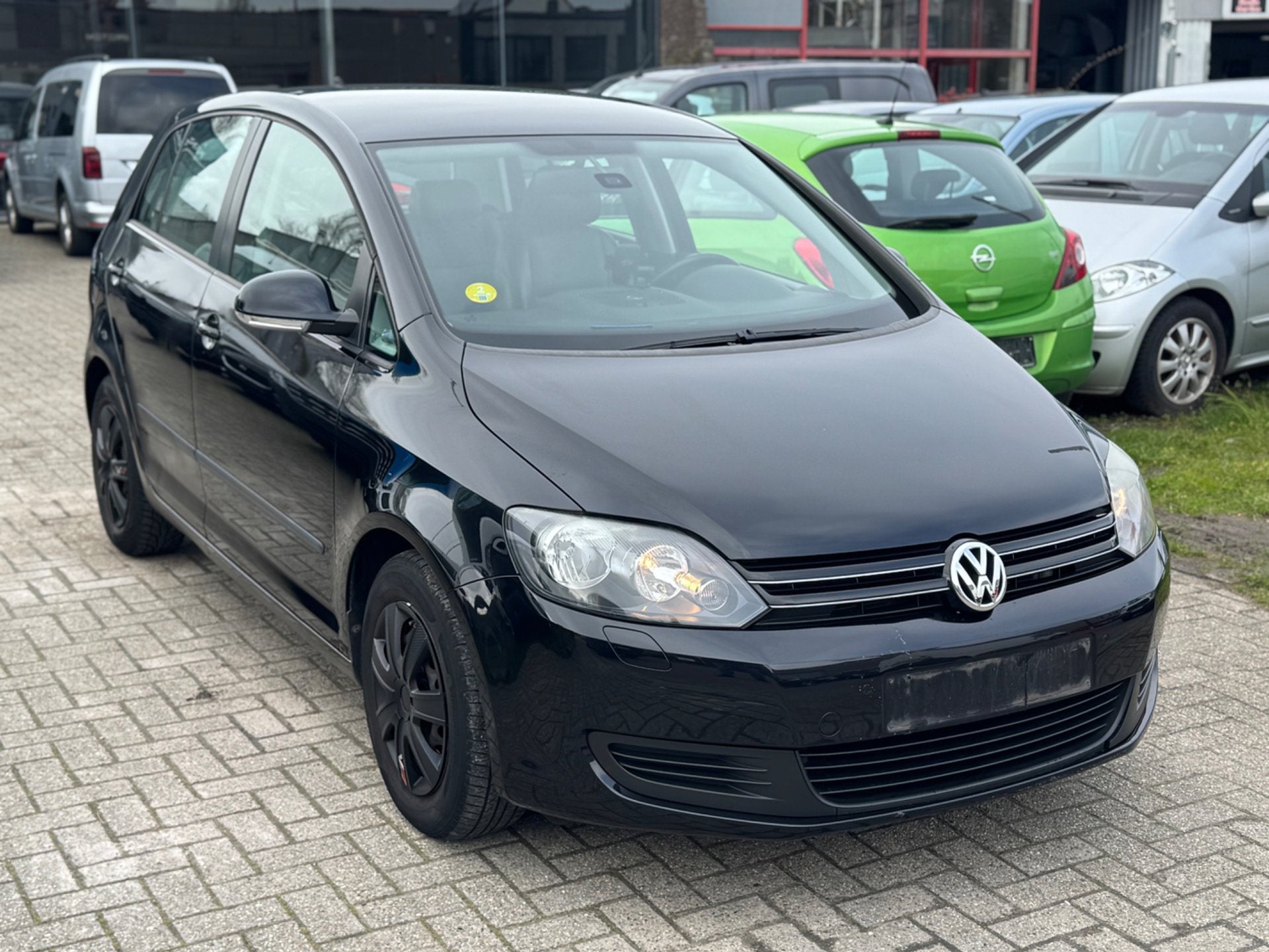 VW Golf Plus | Benzine | Airco, Auto's, Euro 5, Gebruikt, 1337 kg, Zwart