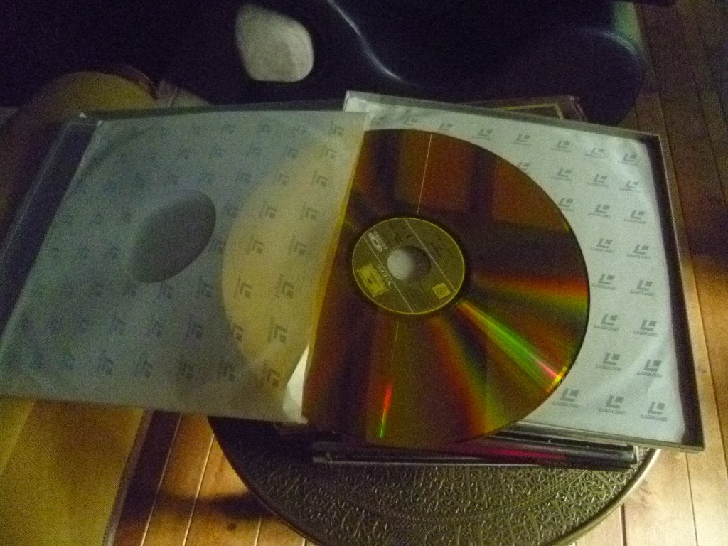 lot laserdisc platen tekoop, Ophalen