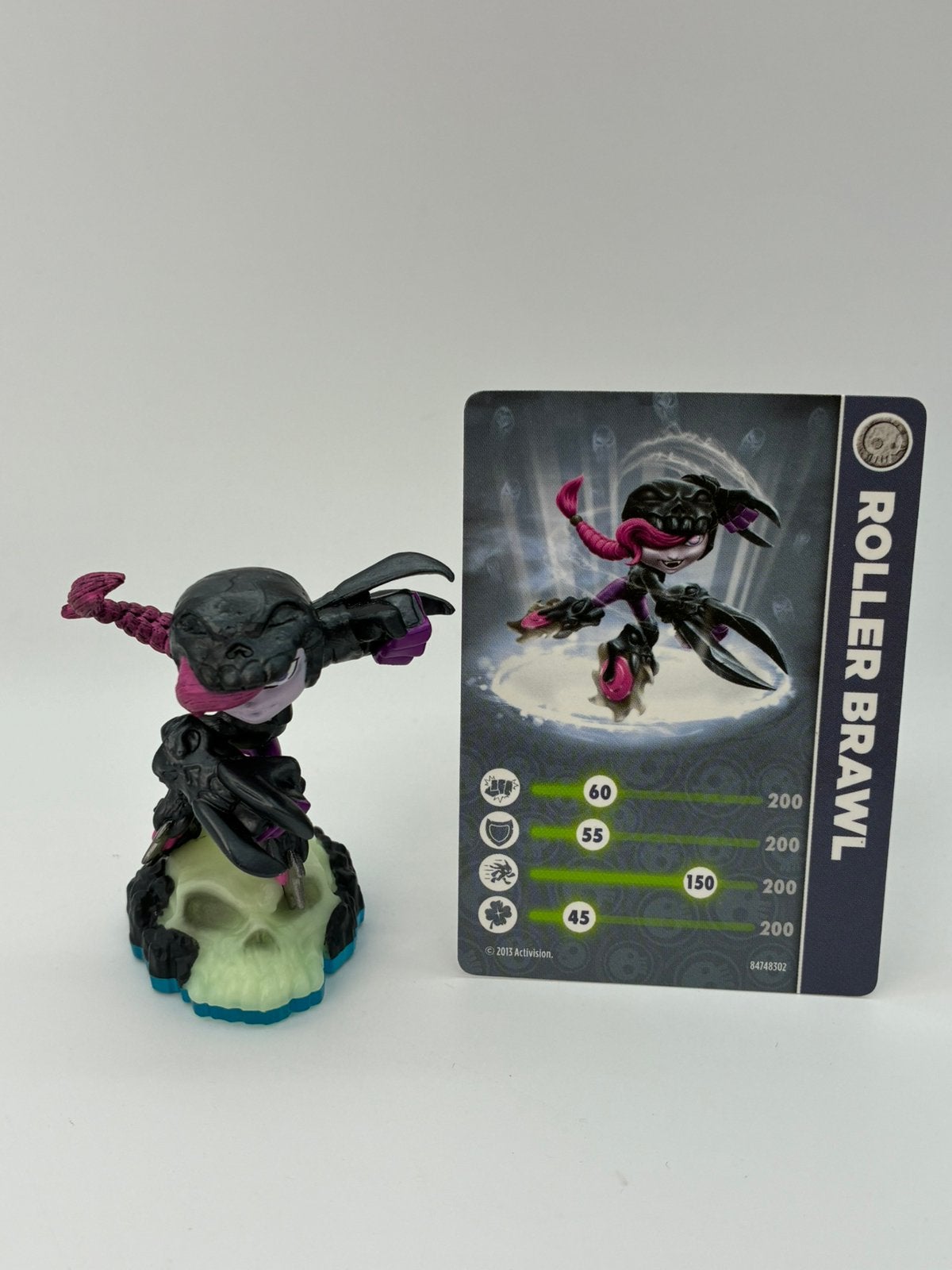 Skylanders Swap Force Roller Brawl met kaartje, Verzenden, Zo goed als nieuw