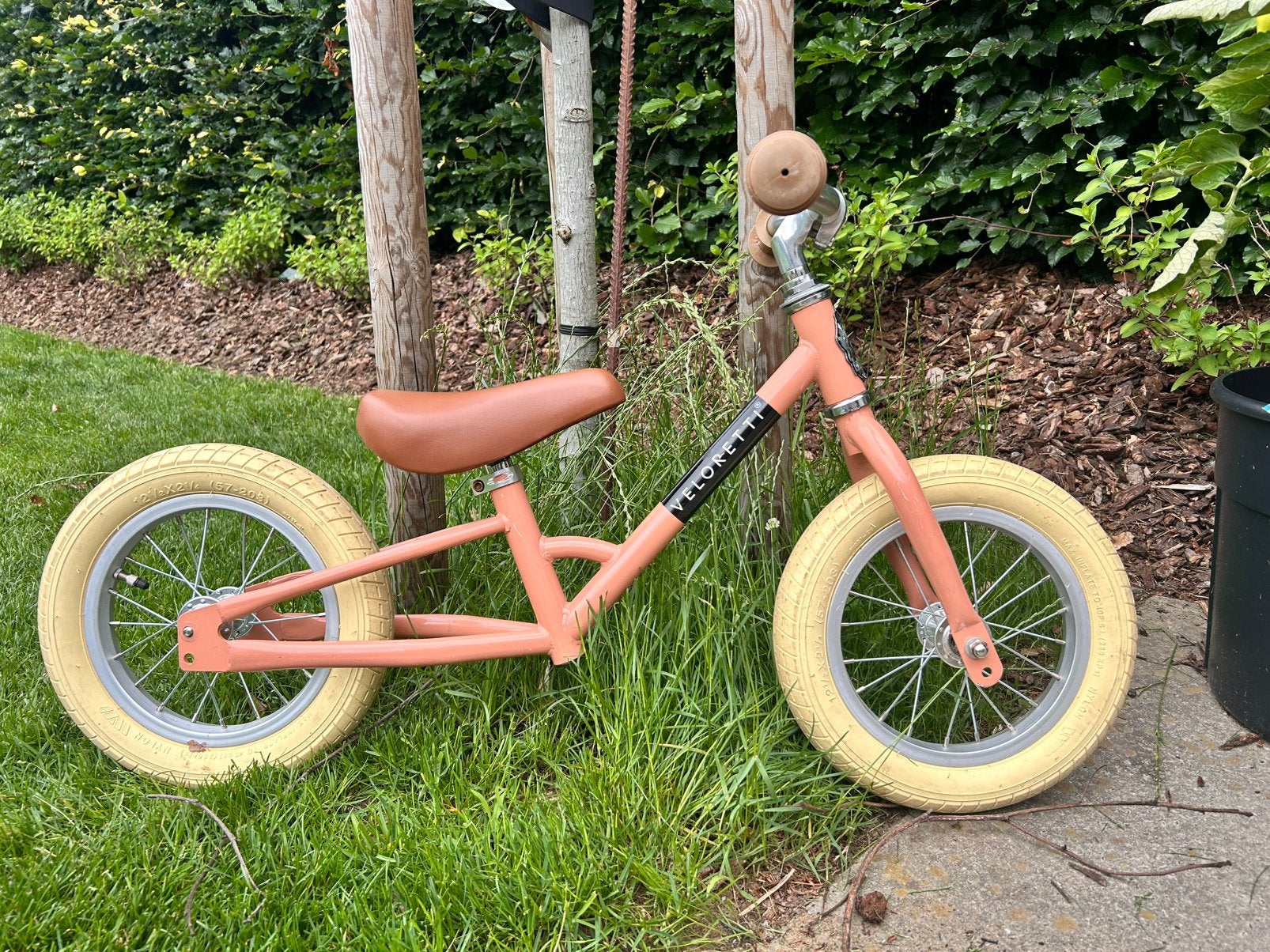 Veloretti loopfiets zalmroze, Ophalen, Gebruikt, Loopfiets