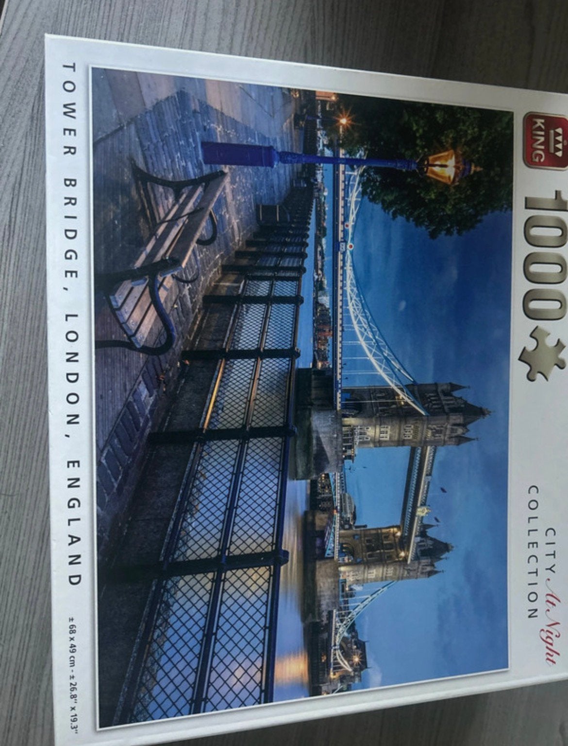 puzzel londen, Ophalen of Verzenden, 500 t/m 1500 stukjes, Zo goed als nieuw, Legpuzzel