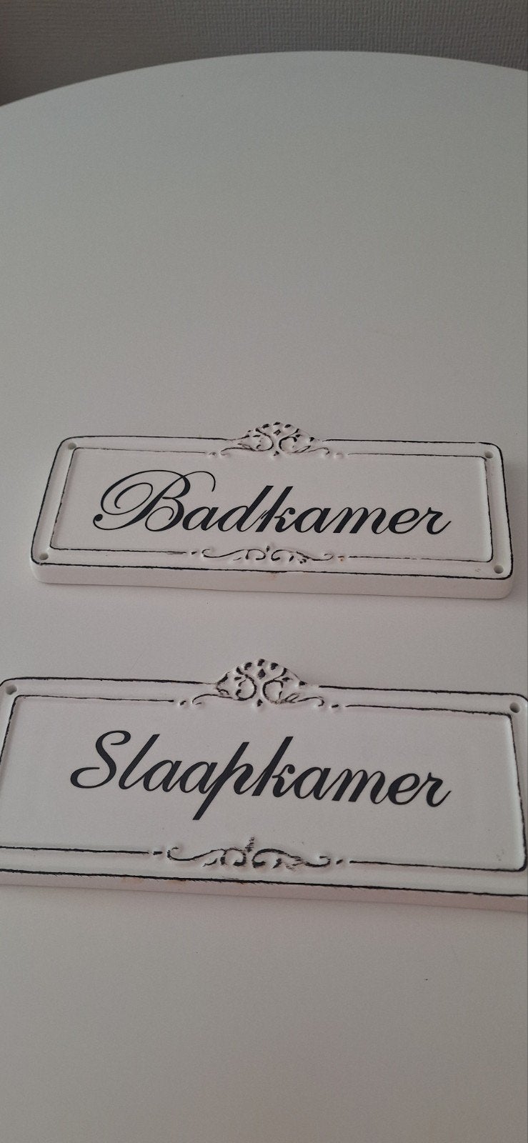 Badkamer slaapkamer, Huis en Inrichting, Woonaccessoires | Tekstborden en Spreuken, Ophalen