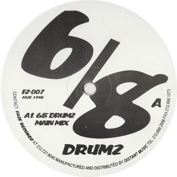 Eternal Sun - 6/8 Drumz, CD & DVD, Vinyles | Dance & House, Comme neuf, House, 12 pouces, Enlèvement ou Envoi